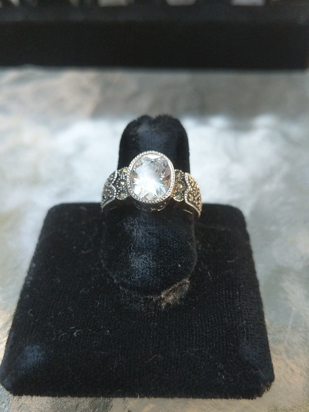 Judith Jack Sterling Silver Ring